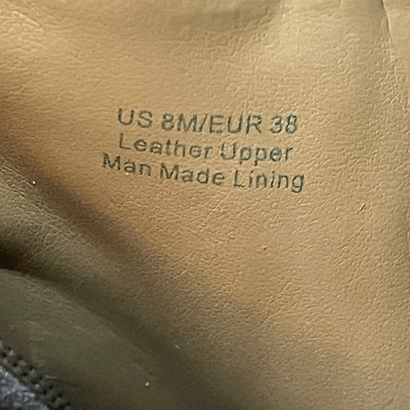 EUC Women's Size 8 Via Spiga Cognac (Tan) Suede Fringe Ankle Boots - Picture 4 of 6